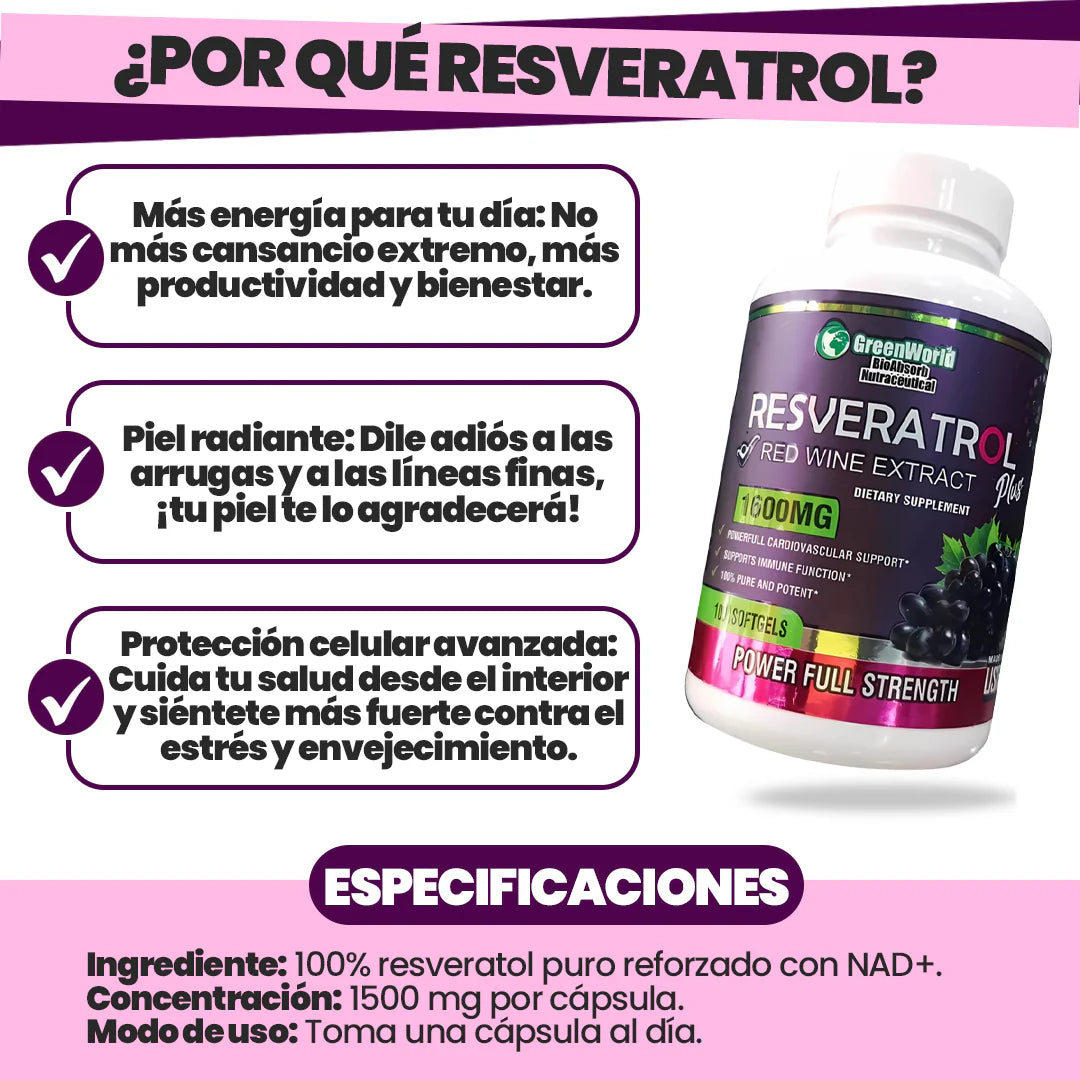 Resveratrol Antioxidante