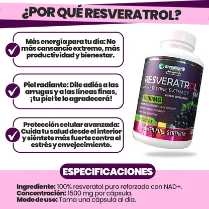 Resveratrol Antioxidante